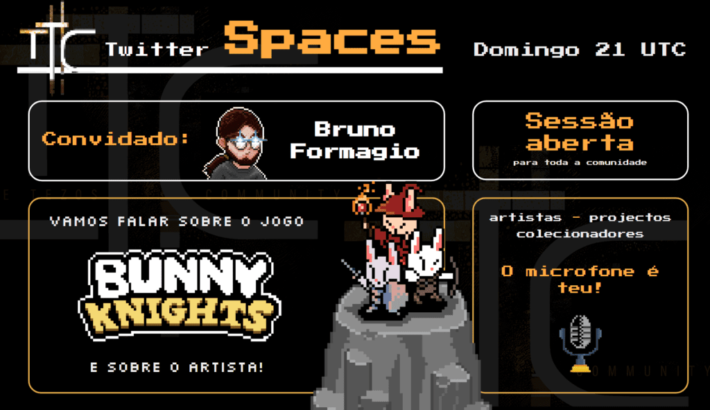 Spaces in Portuguese with the Special Guest Bruno Formagio from Bunny Knights
