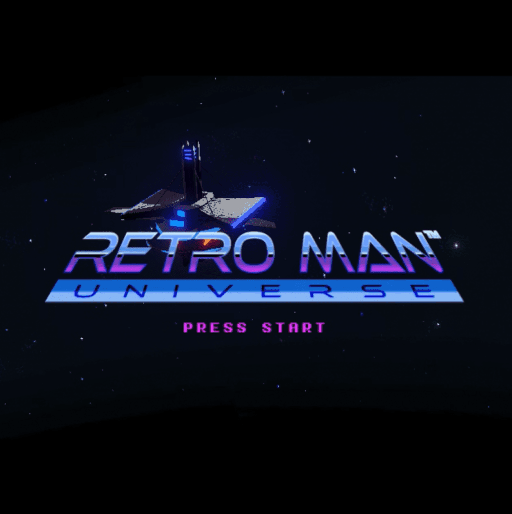Retro Man™ Title sequence